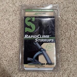 Summit RapidClimb Stirrups for Hunting & Climbing Treestands Adjustable Boot Fit